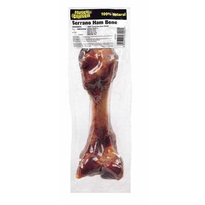 MUNCH & CRUNCH DOG TREAT SERRANO HAM BONE BIG