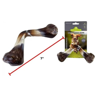 LARGE CURVED DOG BONE TOY