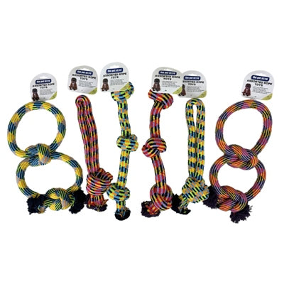 PET STORE ROPE TOYS ASSORTED