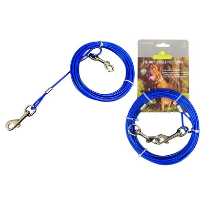 TIE-OUT CABLE FOR DOGS