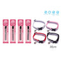 WORLD OF PETS SAFETY CAT REFLECTIVE COLLAR WITH BELL QUICK RELEASE 4 ASSORTED COLOURS 30CM