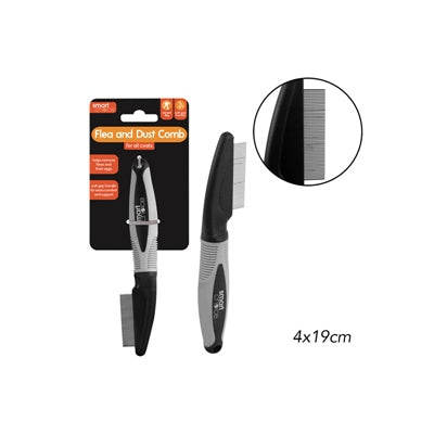 SMART CHOICE GROOMING COMB FLEA & DUST