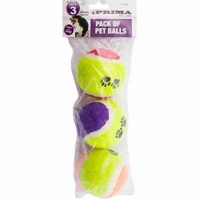 PRIMA TENNIS BALL 3PCE