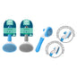 SMART CHOICE SLICKER GROOMING BRUSH EASY CLEAN 2 ASSORTED COLOURS
