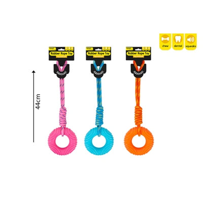 SMART CHOICE TYRE RING DOG TOY