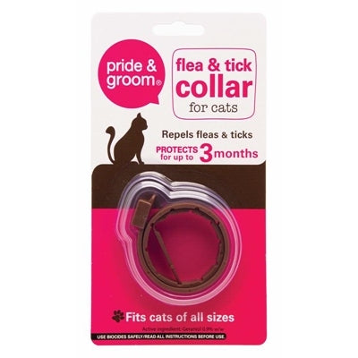 PRIDE & GROOM FLEA & TICK COLLAR CATS