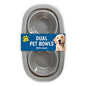 DUO PET BOWLS WITH STAND