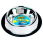 MUNCH & CRUNCH DOG BOWL ANTI-SKID STAINLESS STEEL 340ML
