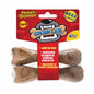 MUNCH & CRUNCH DOG TREATS GNAWLER BONES ASSORTED FLAVOURS PACK OF 2