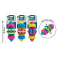 SMART CHOICE DOG TOY DENTAL COG RUBBER 3 ASSORTED COLOURS