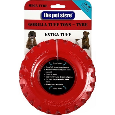 PET STORE GORILLA TUFF TYRE RED