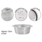 SMART CHOICE PET BOWL STAINLESS STEEL TEXTURED 13CM 410ML