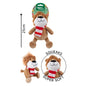 SMART CHOICE DOG TOY WORLD CUP LION WITH SQUEAKER