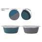 SMART CHOICE PET BOWL STAINLESS STEEL 2 ASSORTED COLOURS 16.5CM 750ML