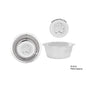 SMART CHOICE S/S EMBOSSED PET BOWL 16CM