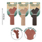 SMART CHOICE DOG TOY WOOD & RUBBER STICK 3 ASSORTED COLOURS