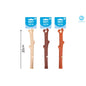 WORLD OF PETS SQUEAKY VINYL DOG STICK 3 COLOURS