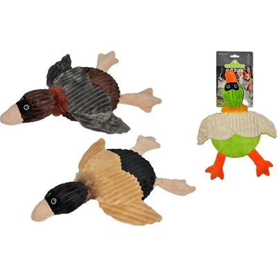 FLAT DUCK SQUEAK DOG TOY