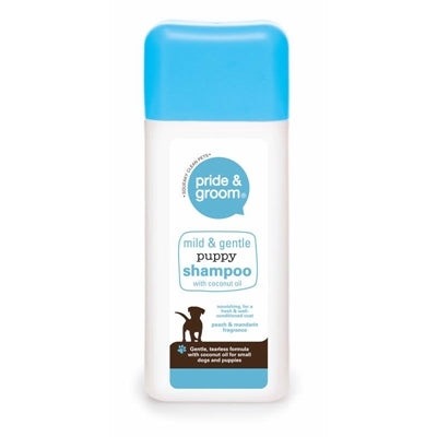 PRIDE & GROOM PUPPY SHAMPOO MILD & GENTLE PEACH & MANDARIN 300ML