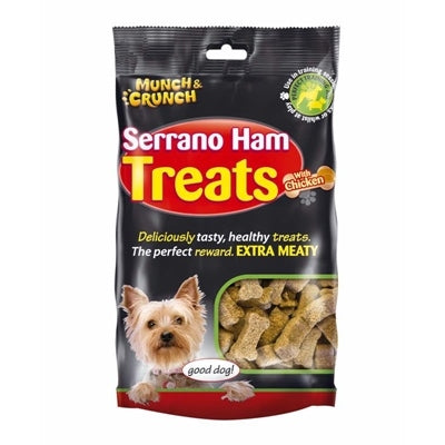 MUNCH CRUNCH SERRANO HAM/CHICKEN TREATS