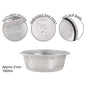 SMART CHOICE PET BOWL STAINLESS STEEL TEXTURED 21CM 1.6L