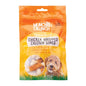 MUNCH & CRUNCH DOG TREAT CHICKEN WRAPPED CALCIUM BONES 70G