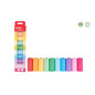 SMART CHOICE RAINBOW POOP BAGS 150 PACK (10 ROLLS X 15 BAGS)