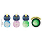 SMART CHOICE DOG TOY RUBBER BALL GLOW IN THE DARK 3 ASSORTED COLOURS