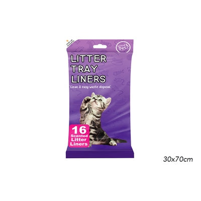 WORLD OF PETS CAT LITTER LINERS