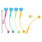 WORLD OF PETS BALL LAUNCHER WITH TENNIS BALL 4 ASSORTED COLOURS