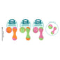 SMART CHOICE SQUEAKY RUBBER SMALL DOG / PUPPY 3 ASSORTED COLOURS PACK OF 2