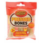 MUNCH & CRUNCH DOG TREATS RAWHIDE PRESSED BONES NATURAL PACK OF 3