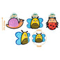 SMART CHOICE PLUSH / CRINKLE DOG TOY BUG WITH SQUEAKER 3 ASSORTED
