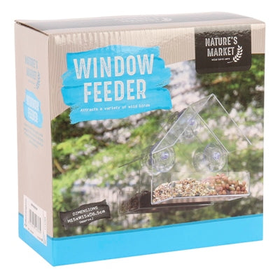 KINGFISHER WINDOW BIRD FEEDER