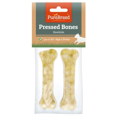 PURE BREED PRESSED BONES 2PC