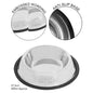 SMART CHOICE PET BOWL ANTI SKID STAINLESS STEEL EMBOSSED 21.5CM