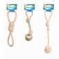 PETS PLAY PAWS JUTE ROPE TOY