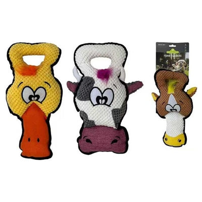 DOG TOY FARM TUGGERS