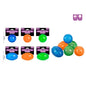 SMART CHOICE DOG TOY RUBBER BALL WITH SQUEAKER 3 ASSORTED COLOURS / SHAPES