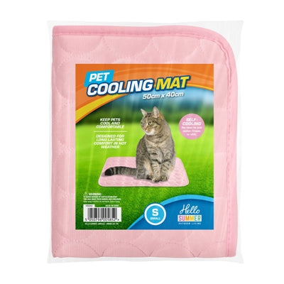 HELLO SUMMER PET COOLING MAT 50CM X 40CM PINK