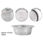 SMART CHOICE PET BOWL STAINLESS STEEL TEXTURED 16.5CM 750ML